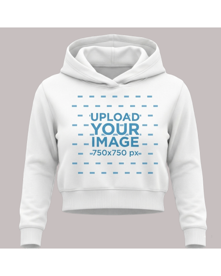 FEMALE CROPPED HOODIE